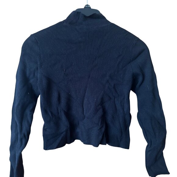 H&M Black Ribbed Turtleneck - Picture 3 of 3